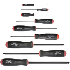 Bondhus Balldriver Metric HEX Ball End Screwdrivers 1.5mm to 10MM (9 Piece)