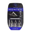 G5 Outdoors Montec Pre-Season Steel Fixed Broadhead - 125 Grain (3-Pack)