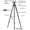 BOG DeathGrip Infinite Carbon Fiber Tripod