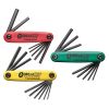 Bondhus Foldup Tool Triple Pack: SAE Hex Metric Hex & Torx (24 Tips)