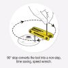 Bondhus GorillaGrip Foldup HEX Tool: SAE (9 Tips)
