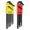 Bondhus Bondhus Balldriver Stubby Metric/SAE Ball End HEX L-Keys Double Set (22 Piece)