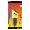 Bondhus Bondhus Balldriver Stubby Metric/SAE Ball End HEX L-Keys Double Set (22 Piece)