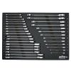 Wiha Ratcheting Wrench Tray Set - SAE and Metric (31-Piece)
