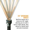 Bondhus GoldGuard Plated Balldriver SAE Ball End HEX L-Key Set (13 Piece)