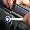 Zero Degree Metric Ultra-Precise Gearless Ratchet Wrench Set (7-Piece)