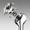 Zero Degree Ultra-Precise Gearless Ratchet 1/4" Drive