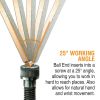 Bondhus ColorGuard Plated Balldriver Metric Ball End HEX L-Key Set (9 Piece)