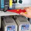 Knipex 1000V Insulated Plastic Snipe Nose Pliers (8-3/4")