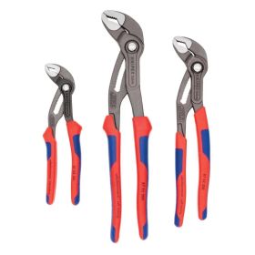 Knipex Cobra Water Pump Plier Set: 7-1/4" 10" & 12" (3 Piece Set)