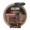 Flexzilla® Colors™ SwivelGrip® Garden Hose 5/8" x 50' 3/4" - 11 1/2 GHT Fittings Brown Mulch