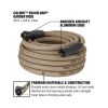 Flexzilla® Colors™ SwivelGrip® Garden Hose 5/8" x 50' 3/4" - 11 1/2 GHT Fittings Brown Mulch