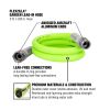Flexzilla® Garden Lead-in Hose 5/8" x 5' 3/4" - 11 1/2 GHT Fittings ZillaGreen®