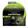 Flexzilla® Garden Hose 5/8" x 50' 3/4" - 11 1/2 GHT Fittings ZillaGreen®