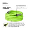 Flexzilla® Garden Hose 3/4" x 50' 3/4" - 11 1/2 GHT Fittings ZillaGreen®