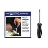 Williams Endurogrip Screwdriver: Slotted 3/8" x 8" with Hex Bolster