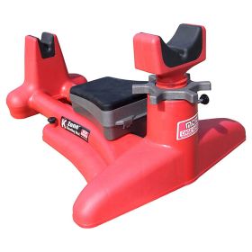 MTM K-Zone Shooting Rest – for Rifles Handguns & Shotguns (Red)