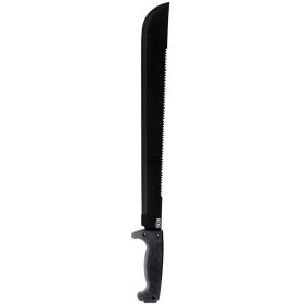 SOG SOGfari Sawback Machete 18" Carbon Steel Blade Kraton Handles