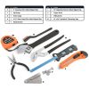Great Neck MS125 Mariner's SAE Tool Set 125-Piece