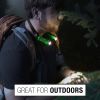EZ RED ANYWEAR Rechargeable Neck Light for Hands-Free Lighting Green
