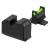 Night Fision Optic Height Fiber Optic Sight Set for Smith & Wesson M&P 2.0 Green Front/Blank Rear