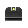 Night Fision Optic Height Fiber Optic Sight Set for Smith & Wesson M&P 2.0 Green Front/Blank Rear