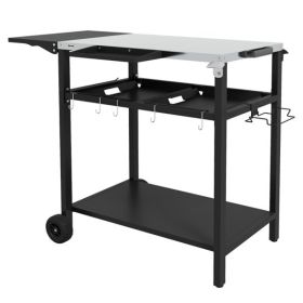 Camping Cart, Grill Cart, Outdoor Bar Cart